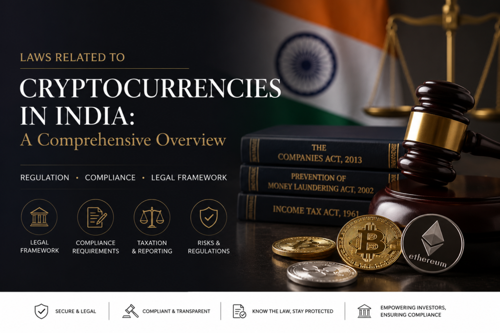 Laws Related to Cryptocurrencies in India: A Comprehensive Overview