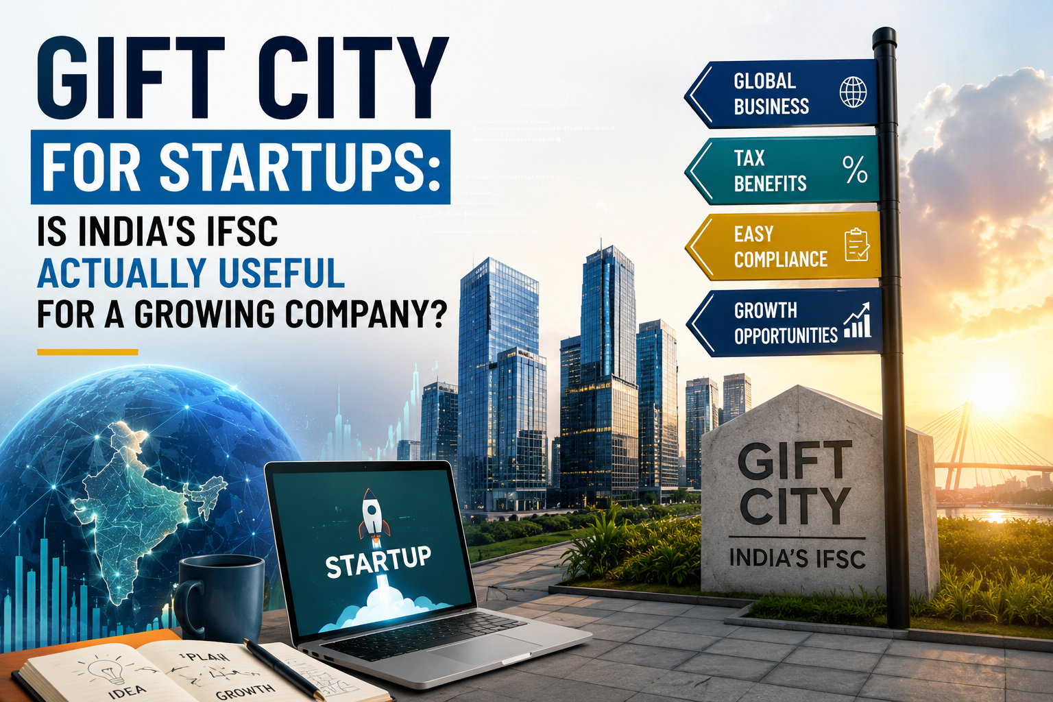 GIFT City for Startups: Is India’s IFSC Actually Useful for a Growing Company?