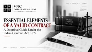 ESSENTIAL ELEMENTS OF A VALID CONTRACT – A Doctrinal Guide Under the Indian Contract Act, 1872